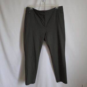 Dark Olive Womens Trouser Pants